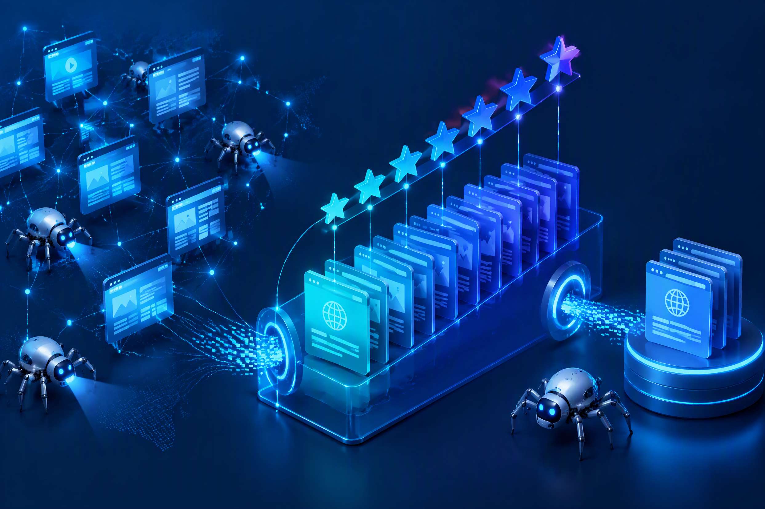 AI爬虫抓取优先级队列