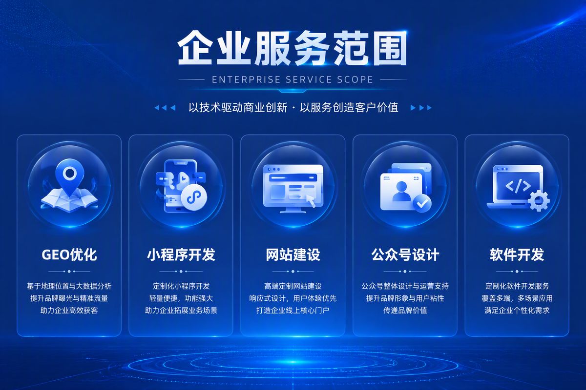 承恒信息科技服务范围