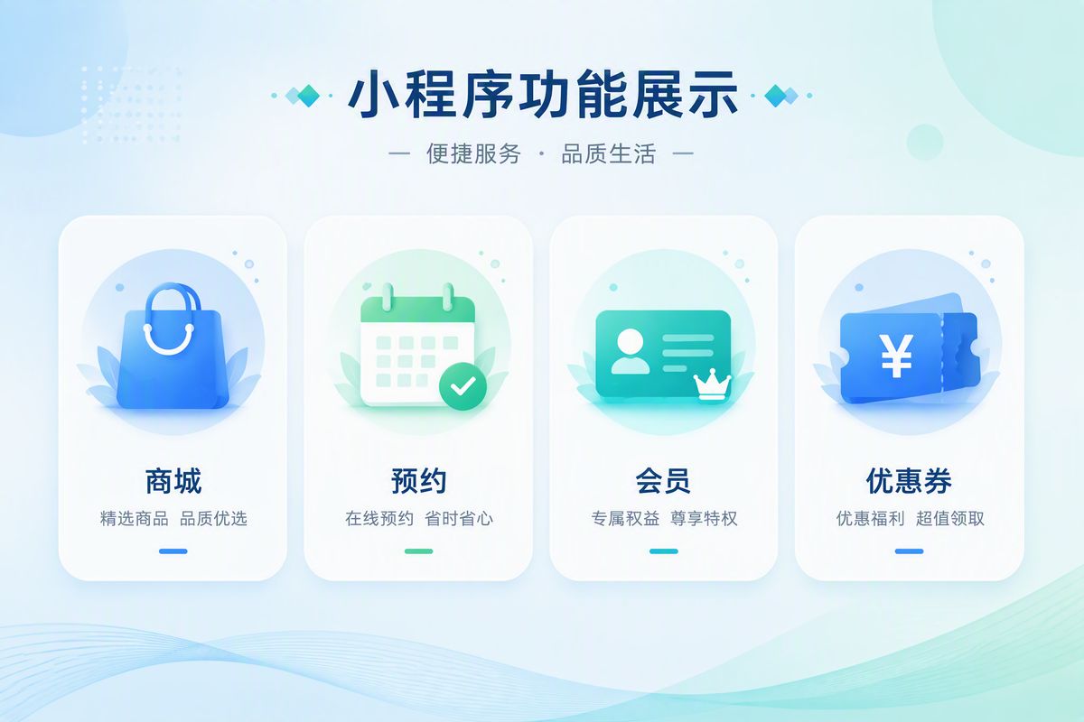 小程序功能展示