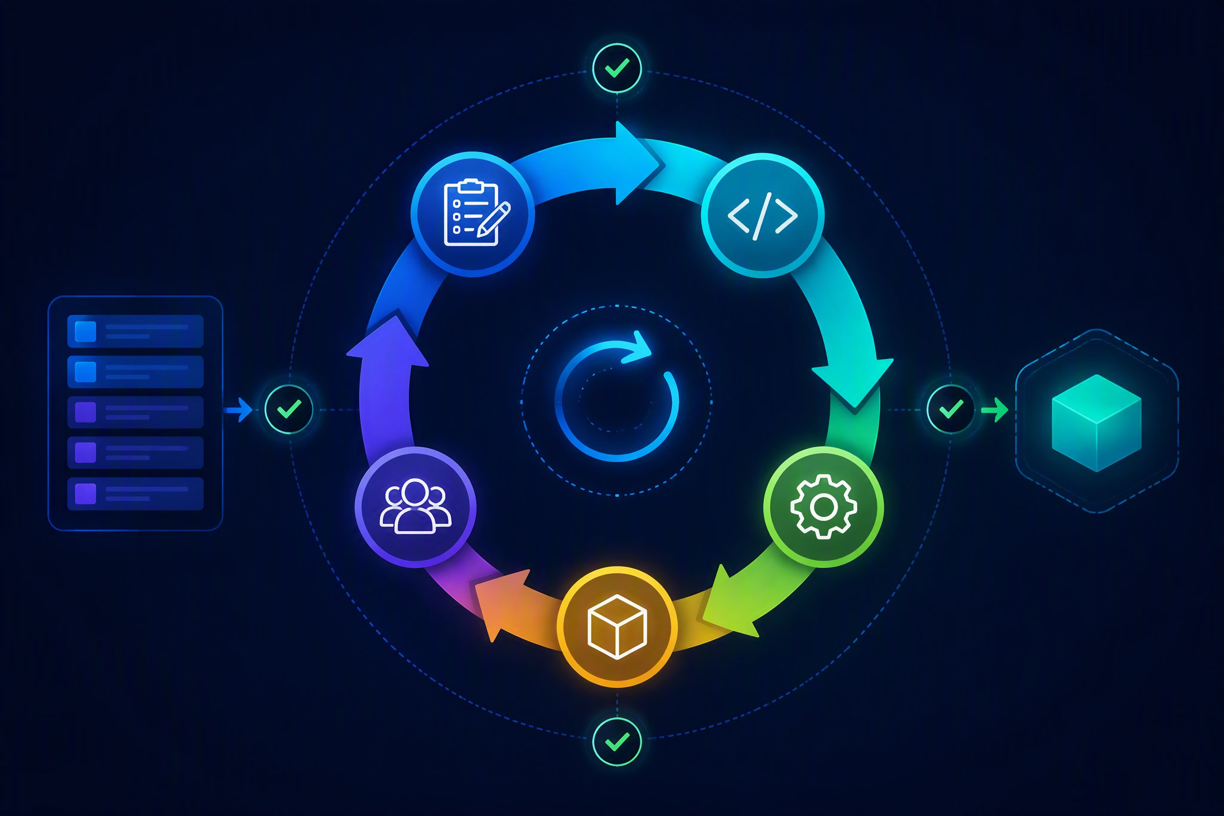 AIO执行落地冲刺周期与任务分解框架图