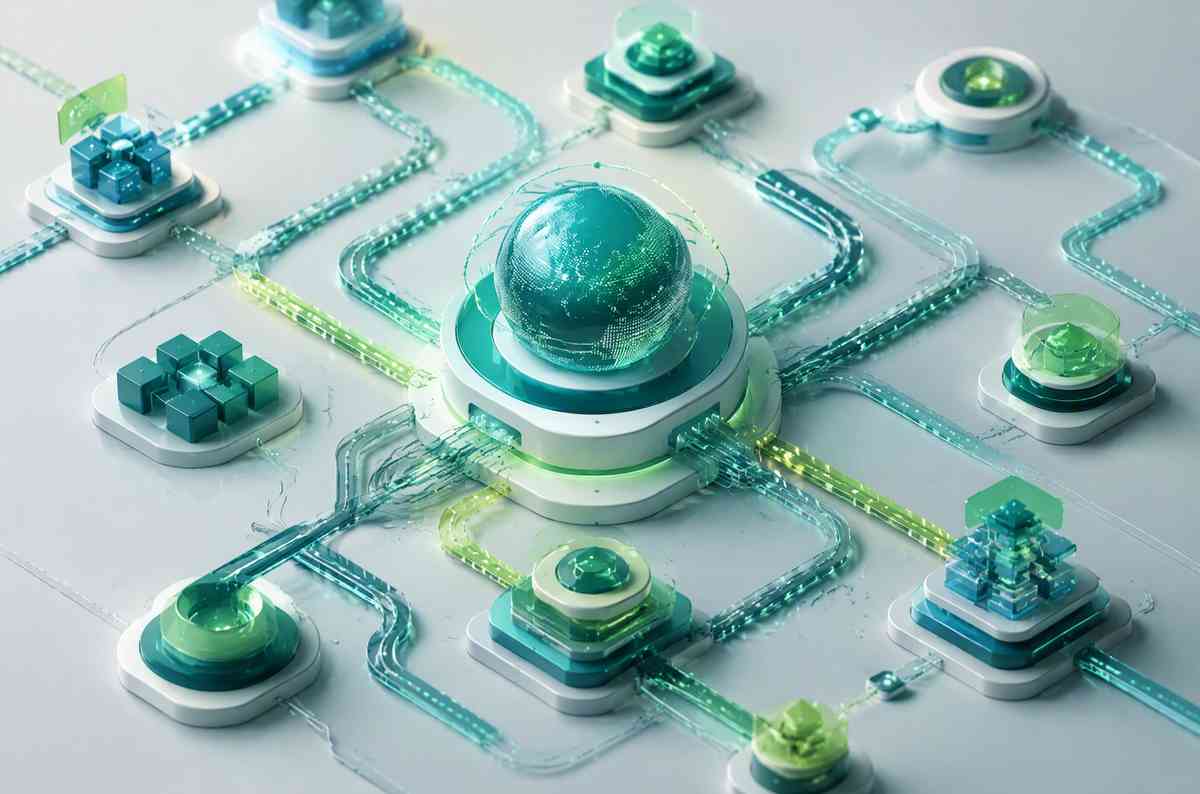 AI搜索优化技术架构图