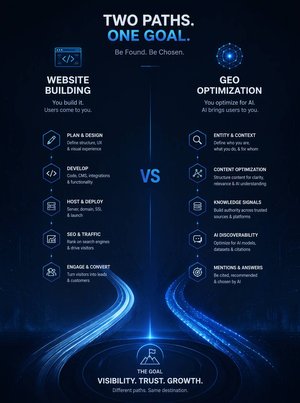 为什么大多数公司只能做网站做不了GEO