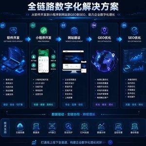 网站小程序公众号GEO，为什么不该分开找人做