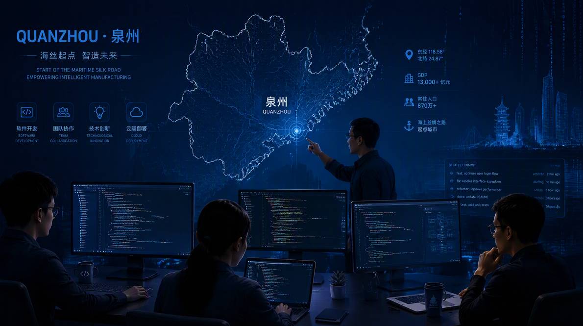 技术团队协作概念图