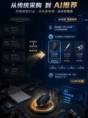 开锁修锁企业怎么让AI搜索推荐你？