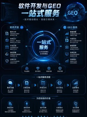 软件开发加GEO一站式做才是泉州企业的技术壁垒