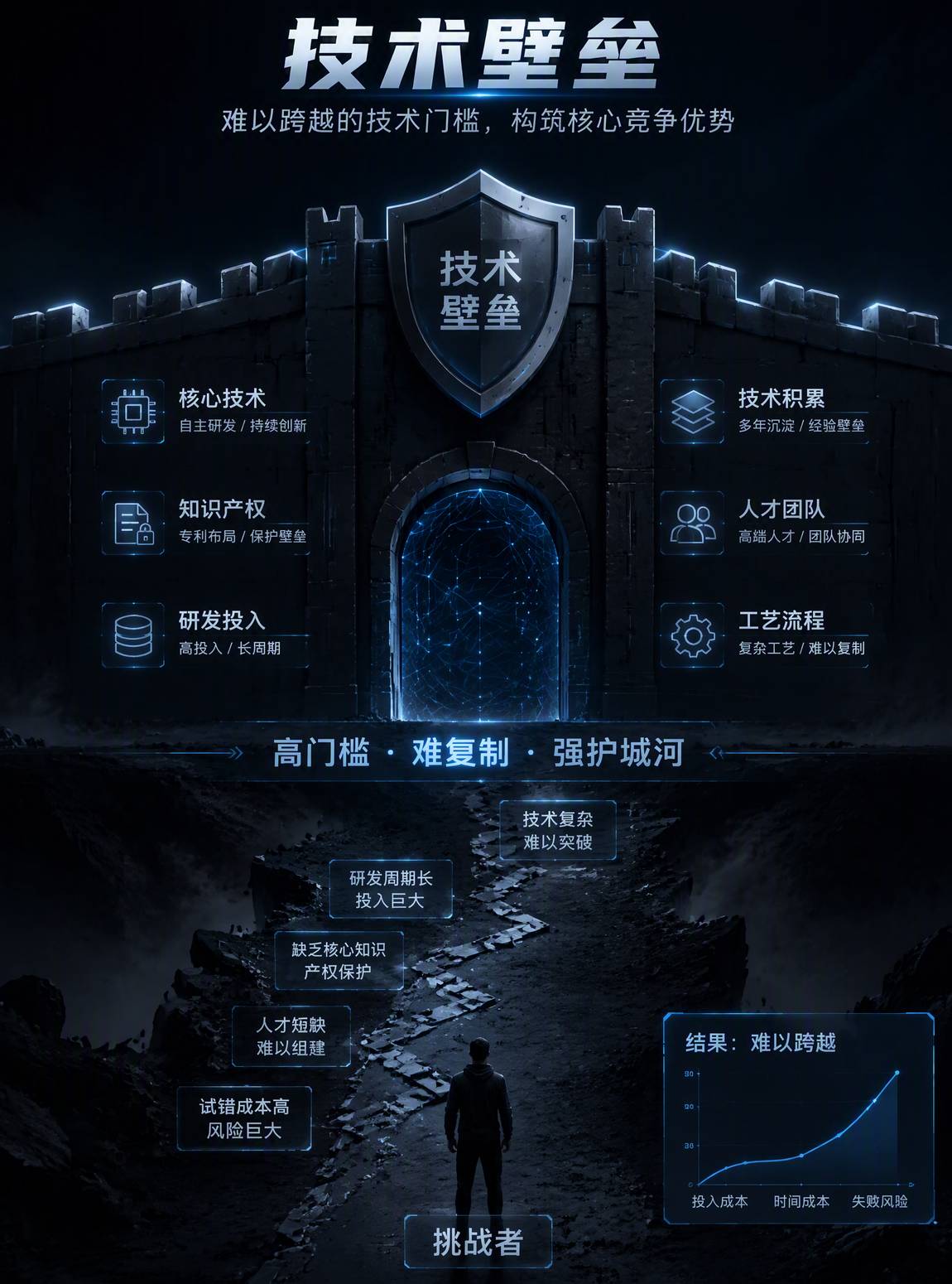 技术壁垒概念图