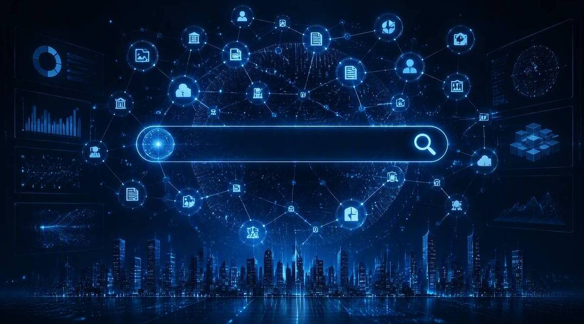 GEO AI搜索优化概念图