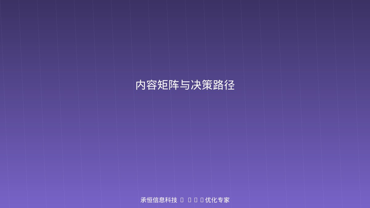 教培公众号内容矩阵与决策路径图