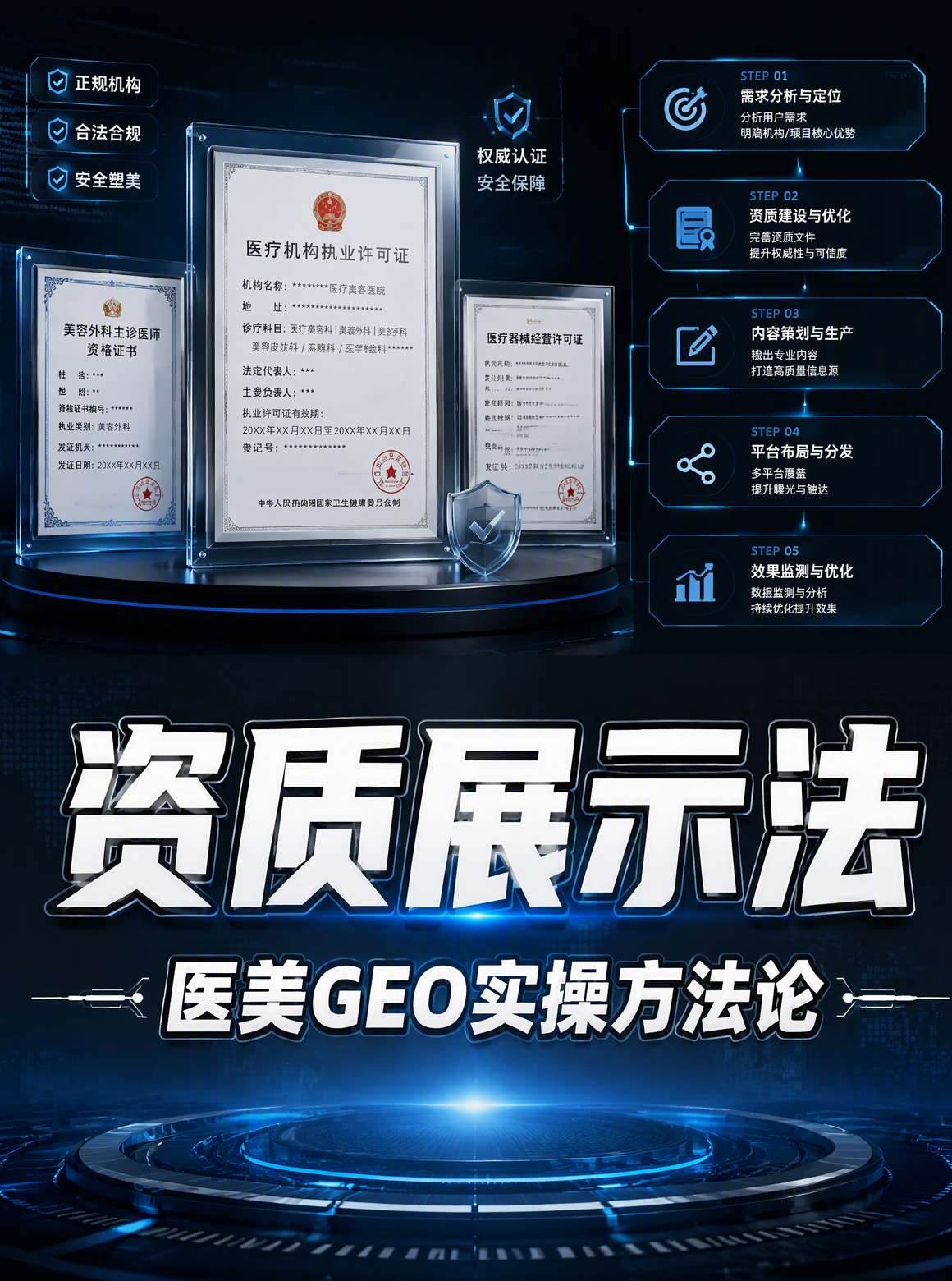 GEO优化原理与RAG架构引用概率公式图解