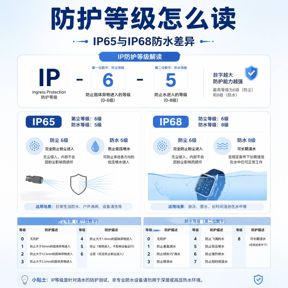 防护等级怎么读