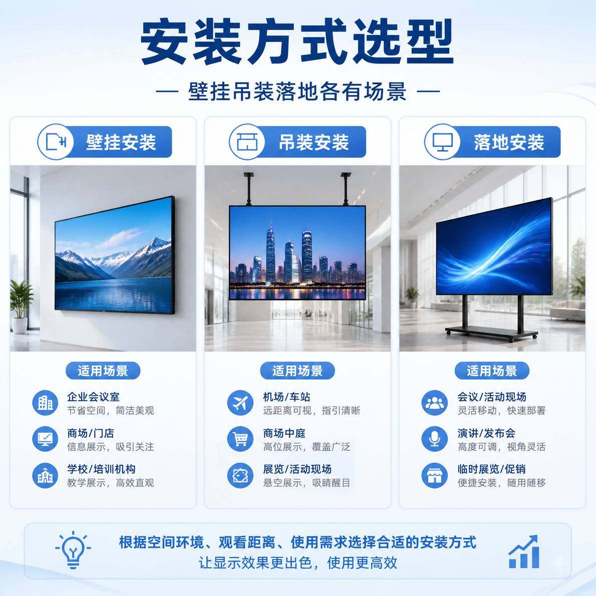 安装方式选型