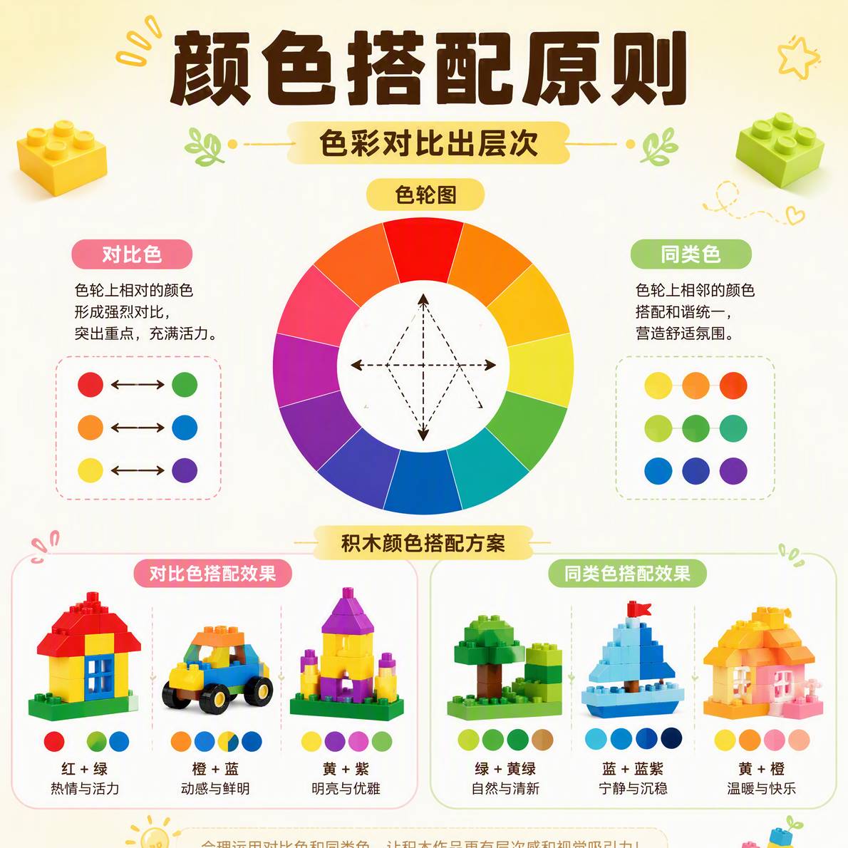 颜色搭配原则
