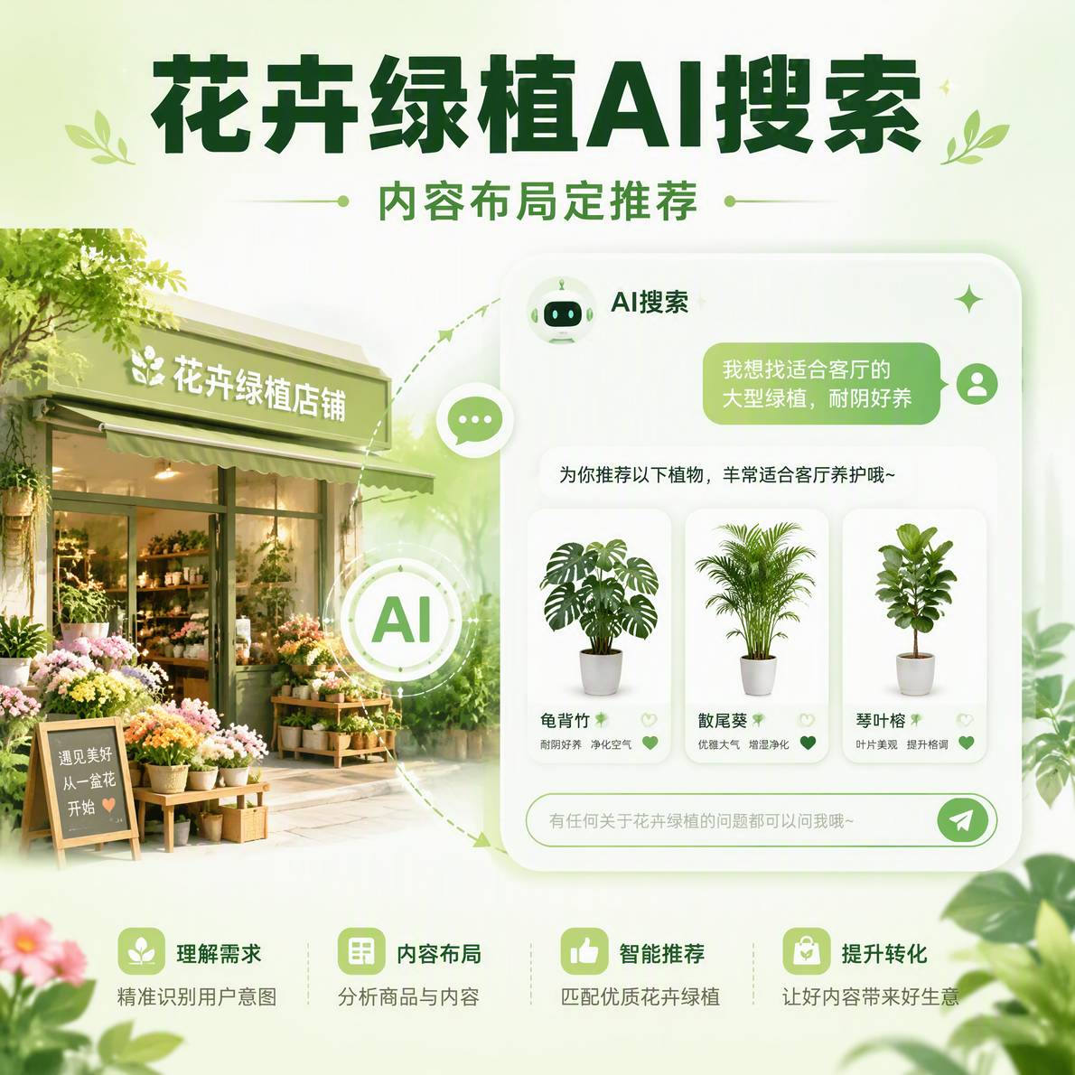 花卉绿植AI搜索