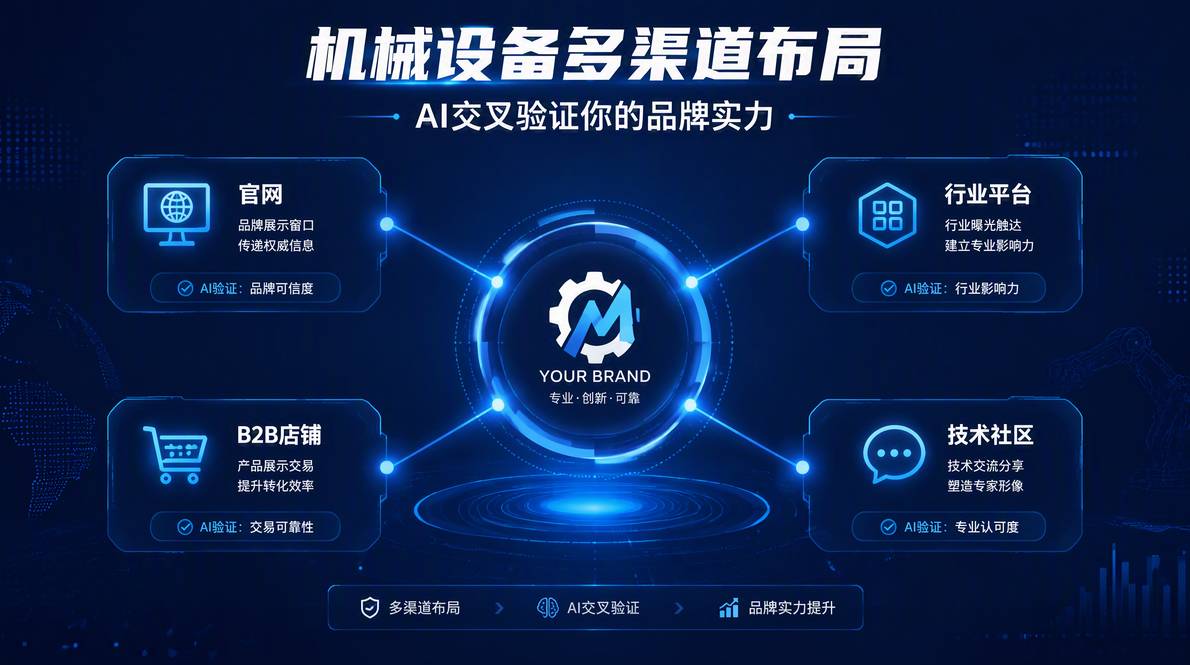 机械设备企业多渠道布局