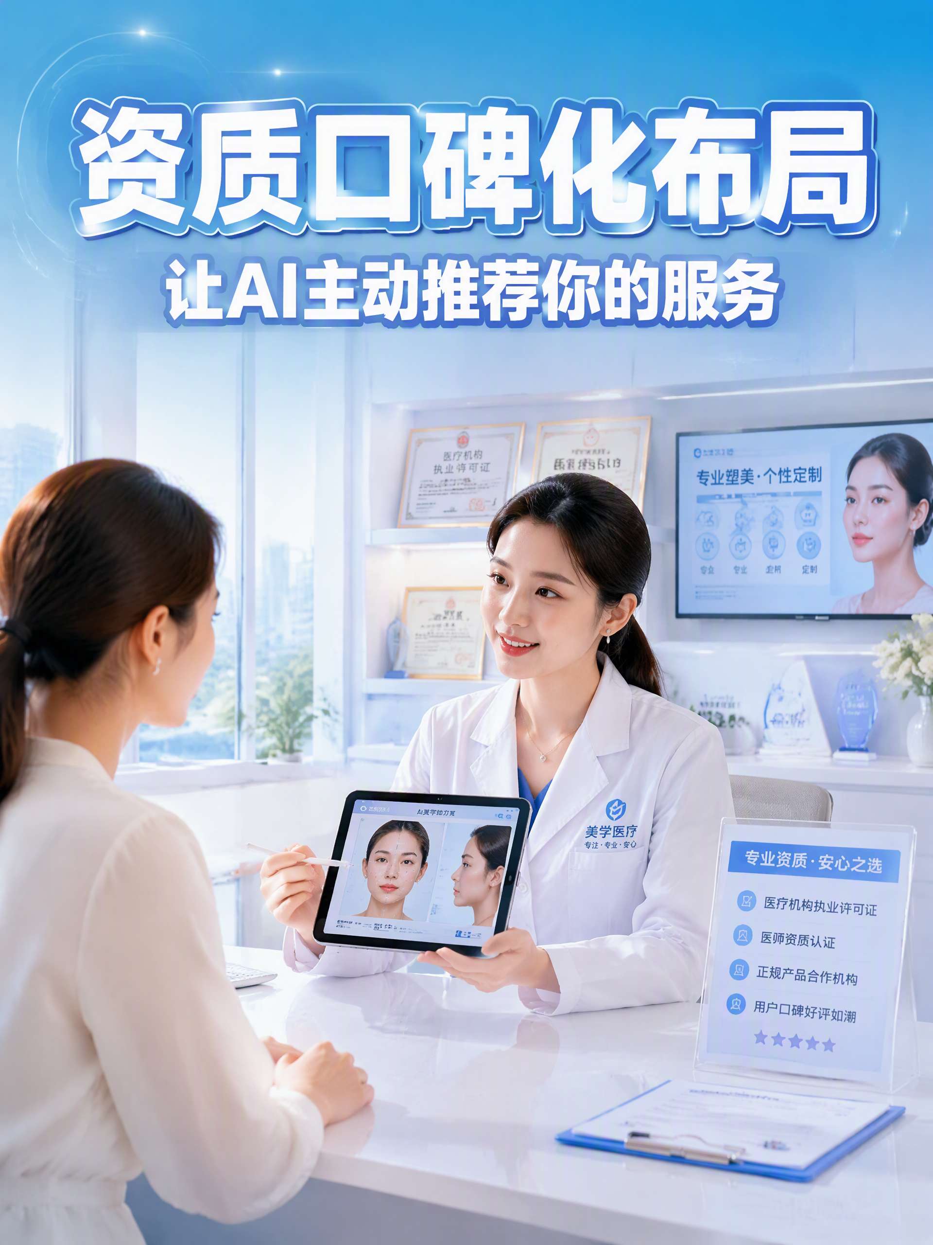 资质口碑化布局