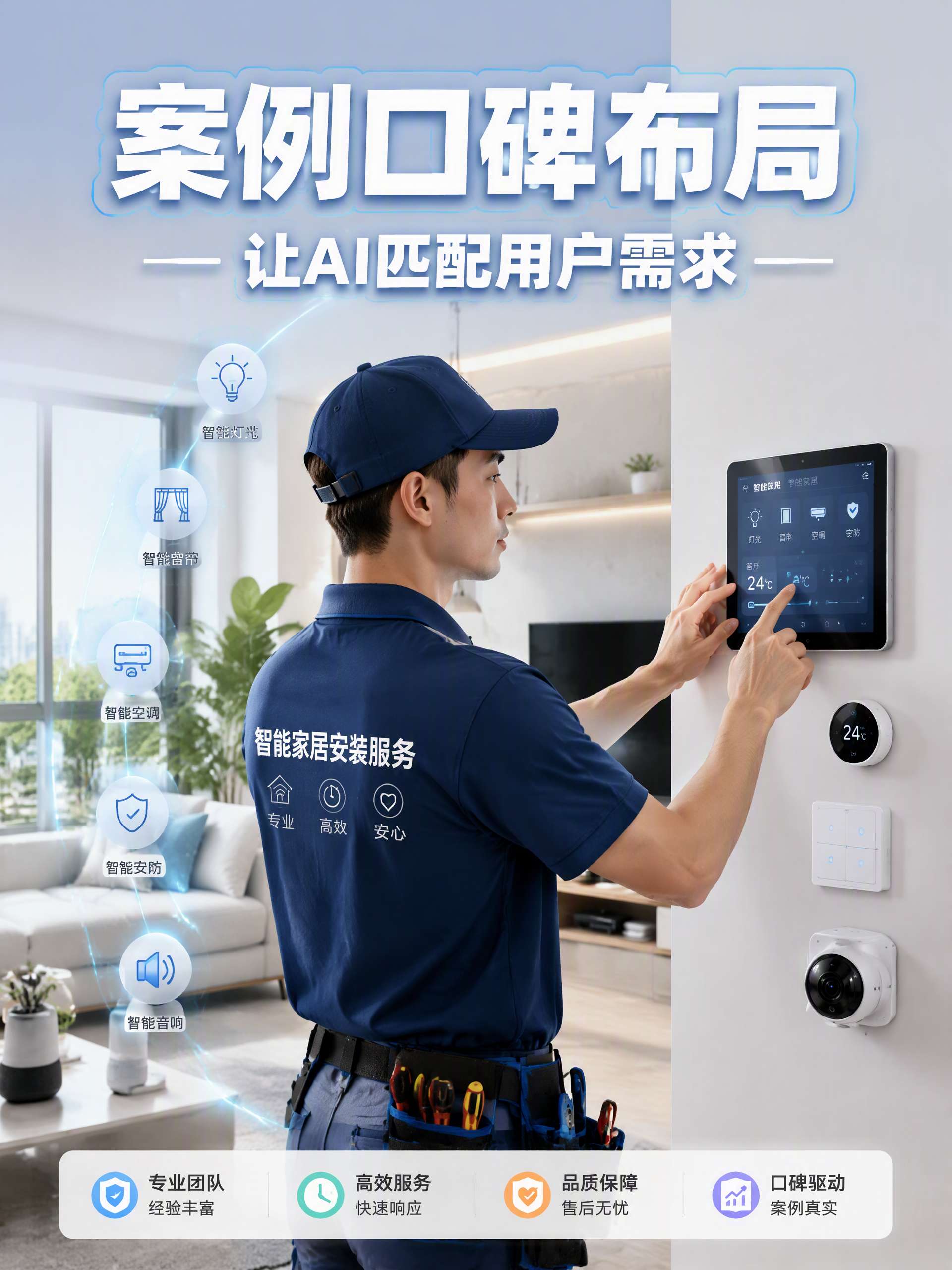 案例口碑布局