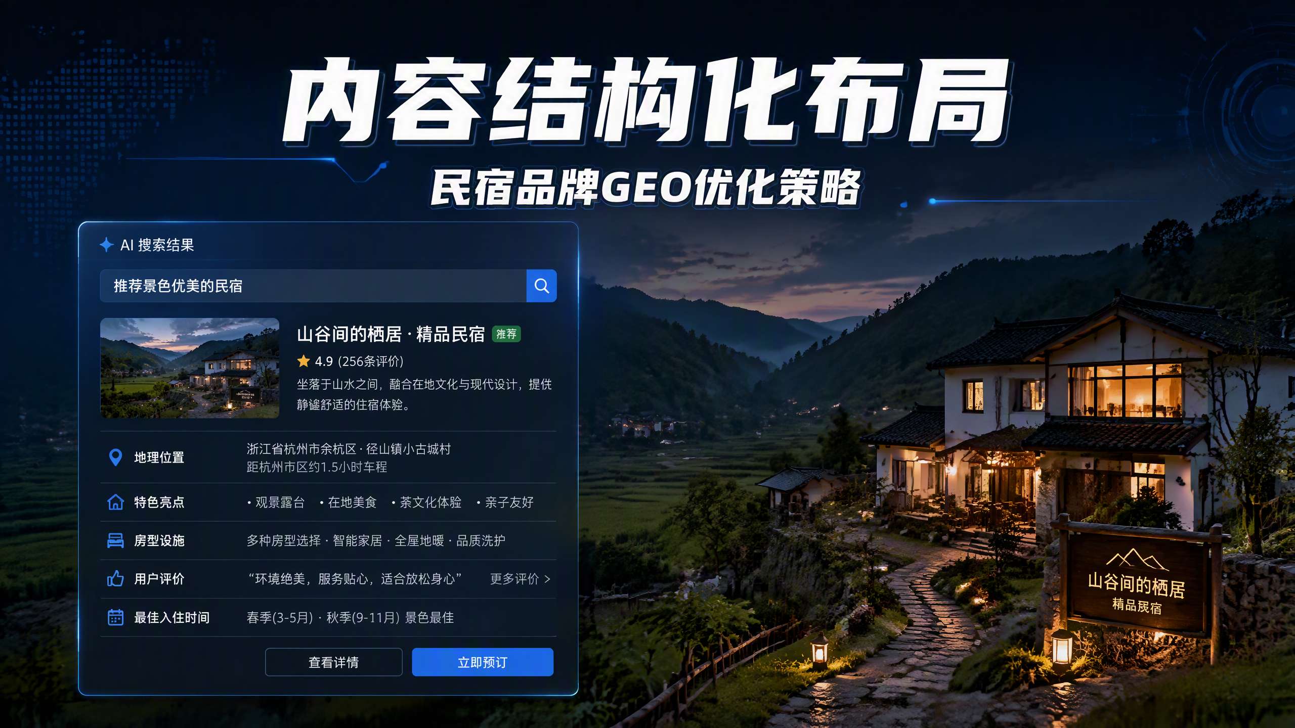 内容结构化布局与GEO优化策略