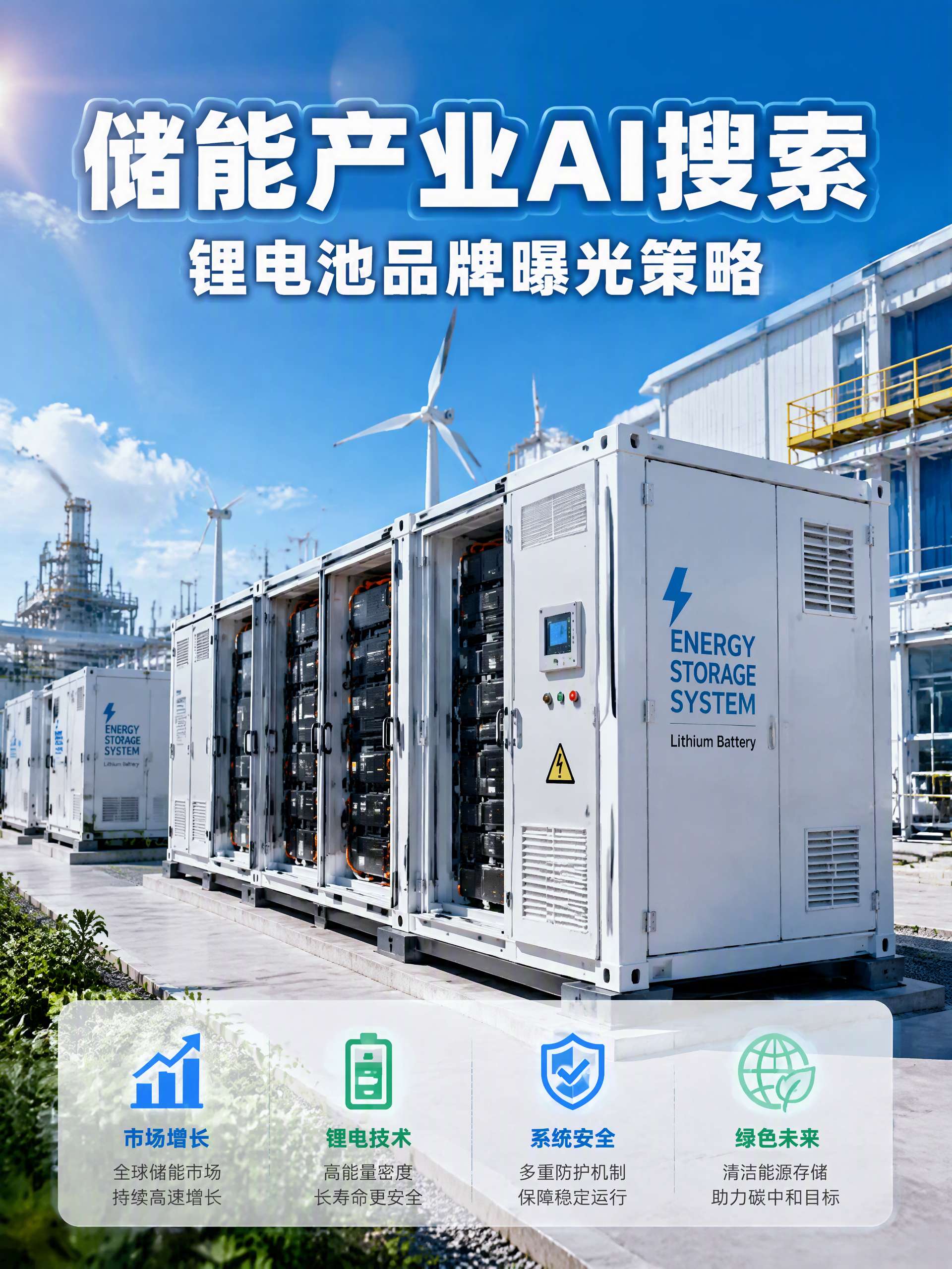 储能产业AI搜索曝光策略
