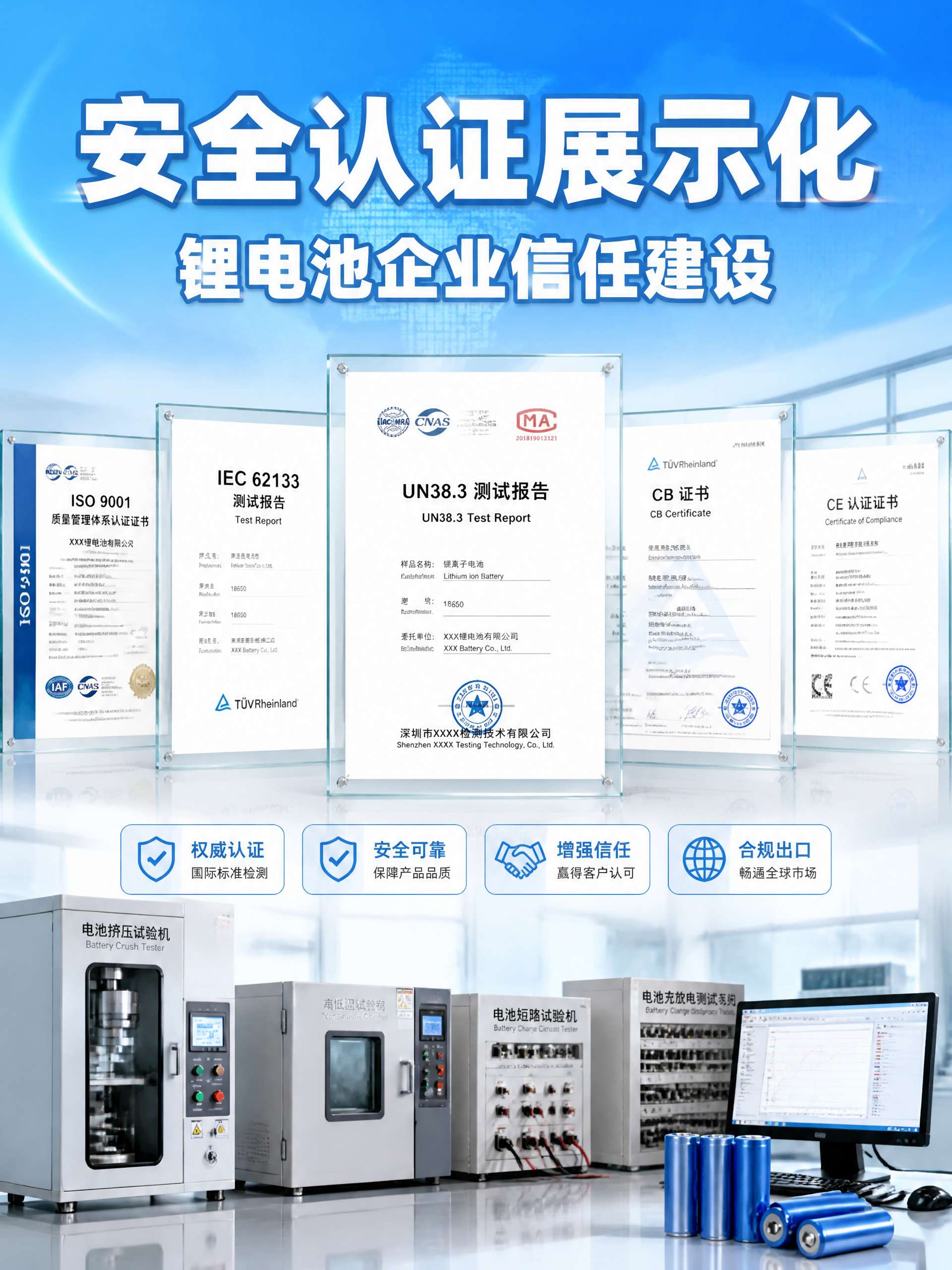 安全认证展示化建立信任