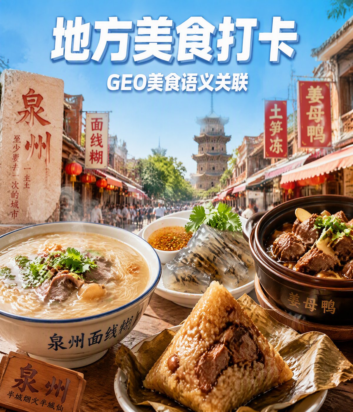 地方美食打卡地图