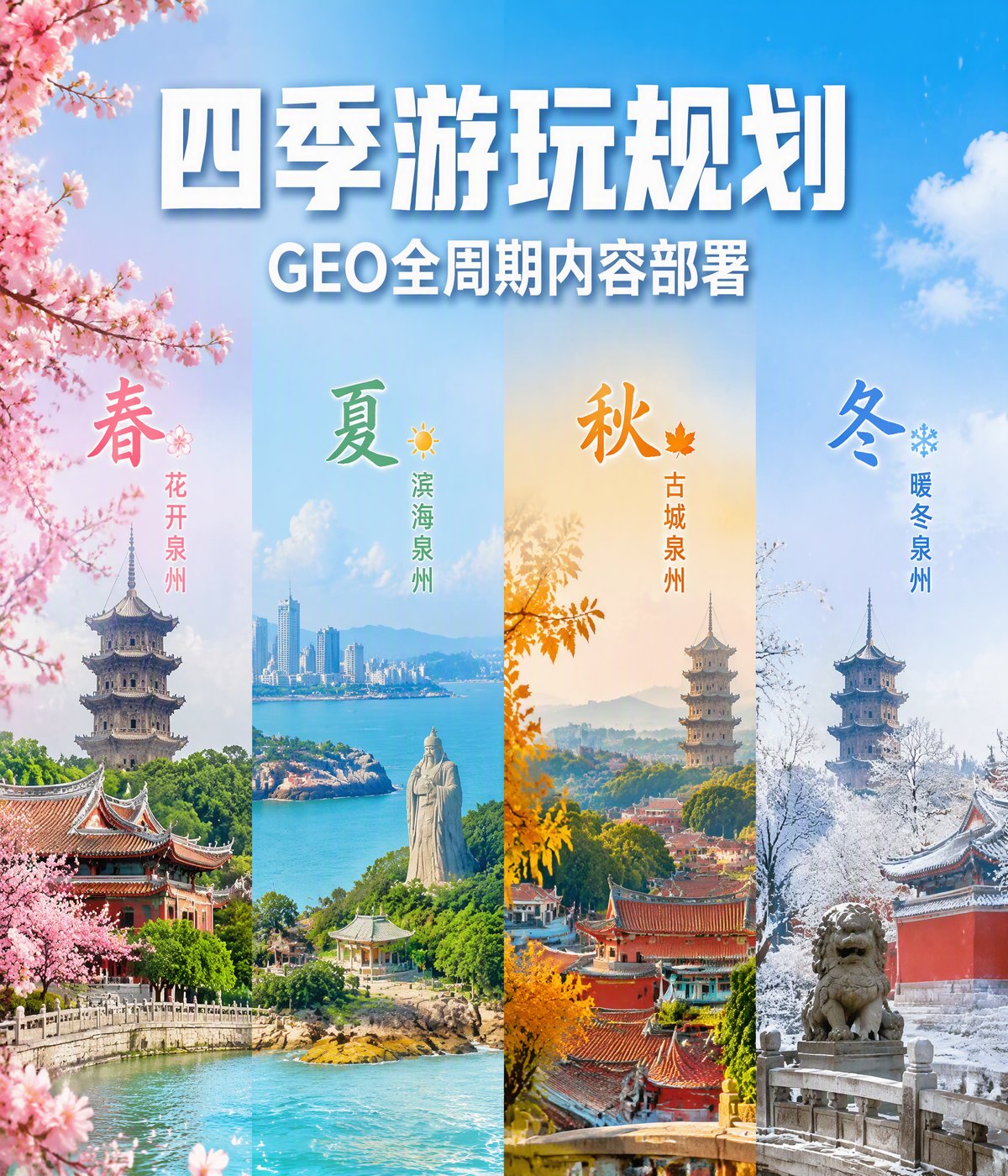 四季游玩时间规划