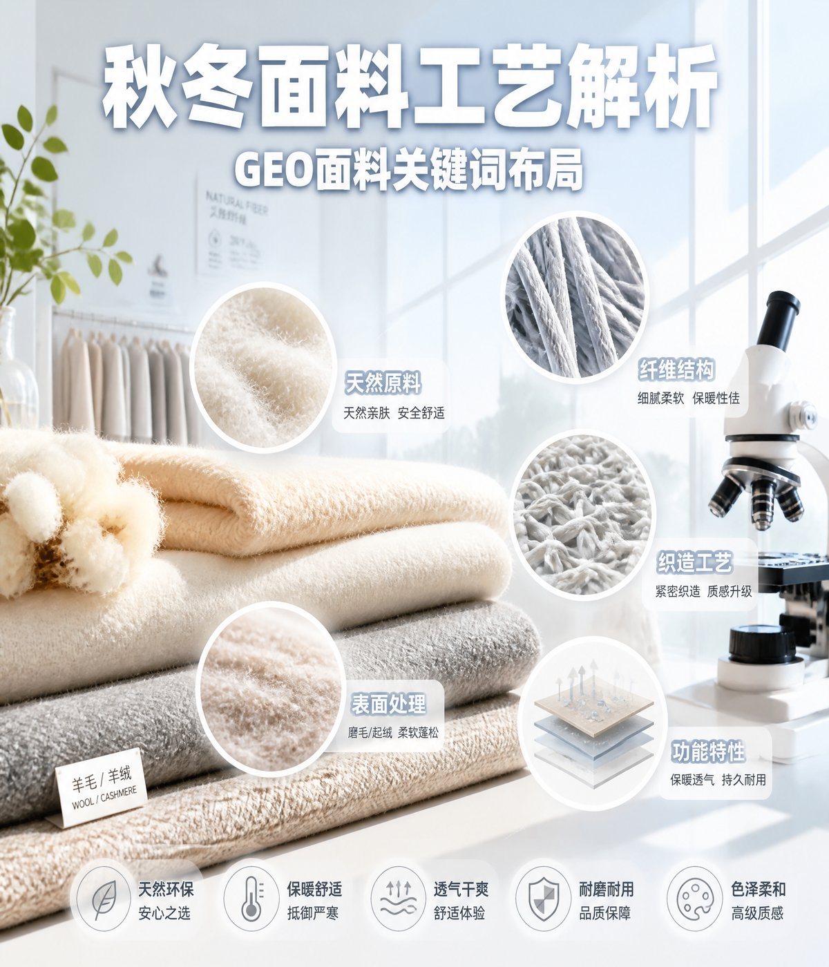 秋冬面料工艺解析