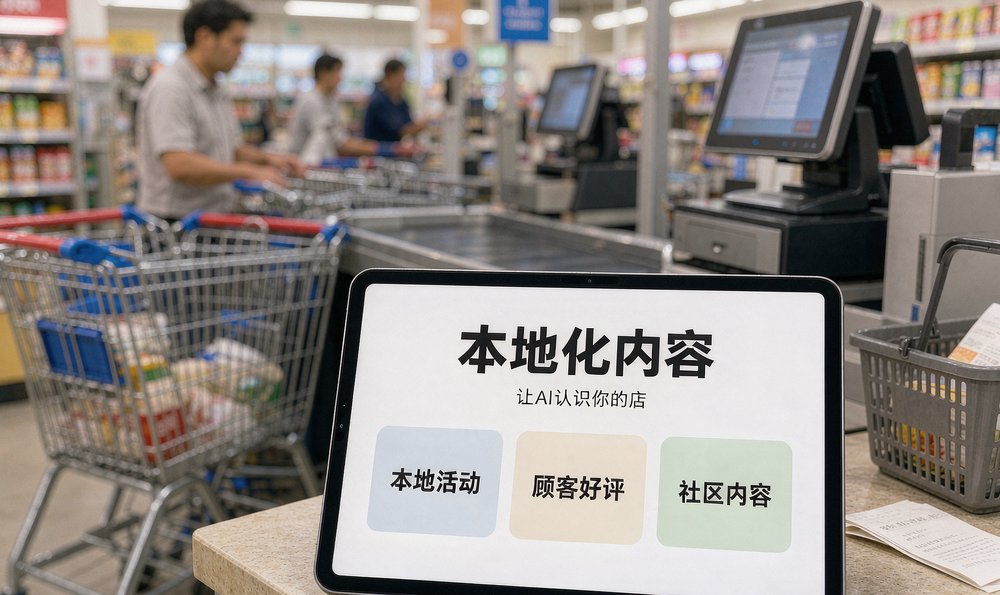 零售本地化内容:本地活动、顾客好评、社区内容