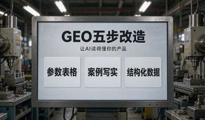 GEO 到底是个啥：写给制造业老板的大白话科普，看完知道钱该花在哪
