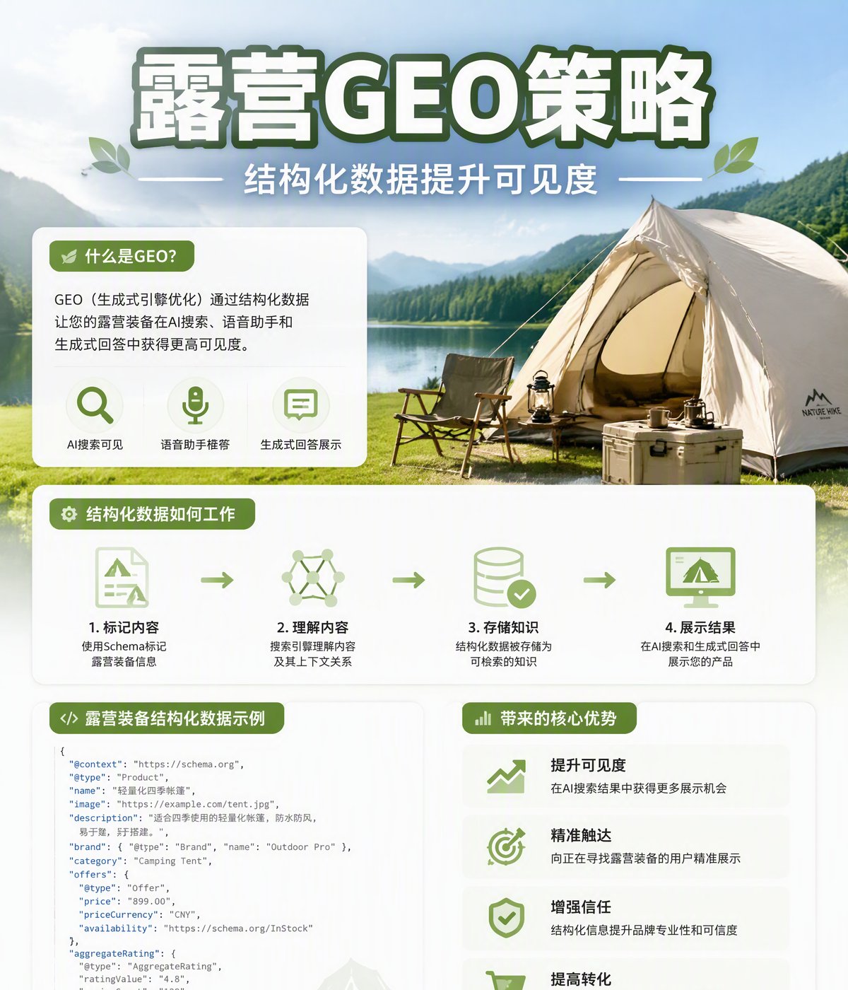 露营装备-AI搜索时代露营装备GEO策略