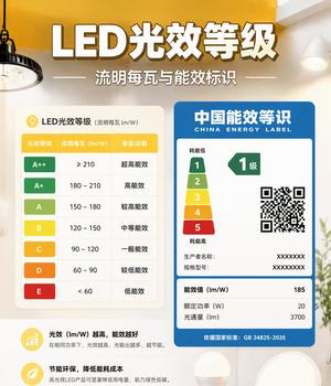 LED照明选购知识图谱：从光效参数到AI搜索推荐的9个关键维度