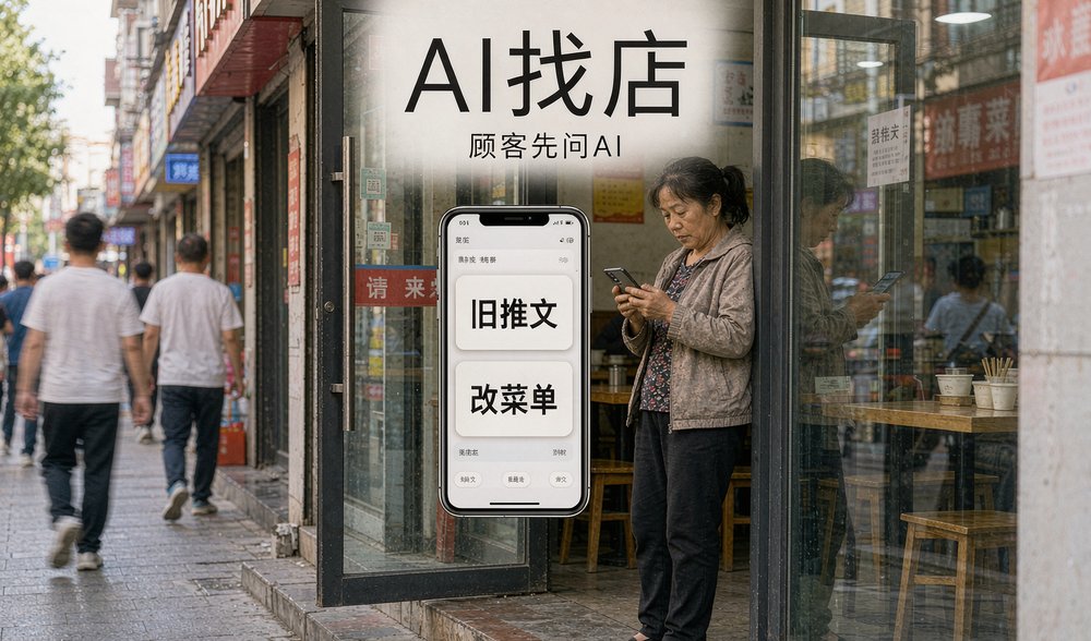 顾客先用AI找餐厅,餐饮店公众号要做AI推荐入口