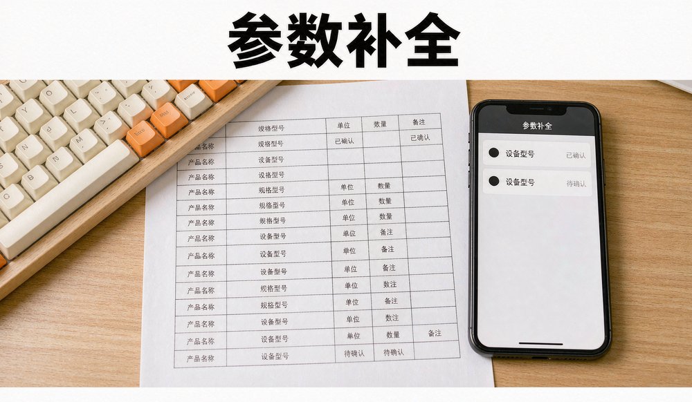 官网产品页参数补全，让AI读懂设备型号