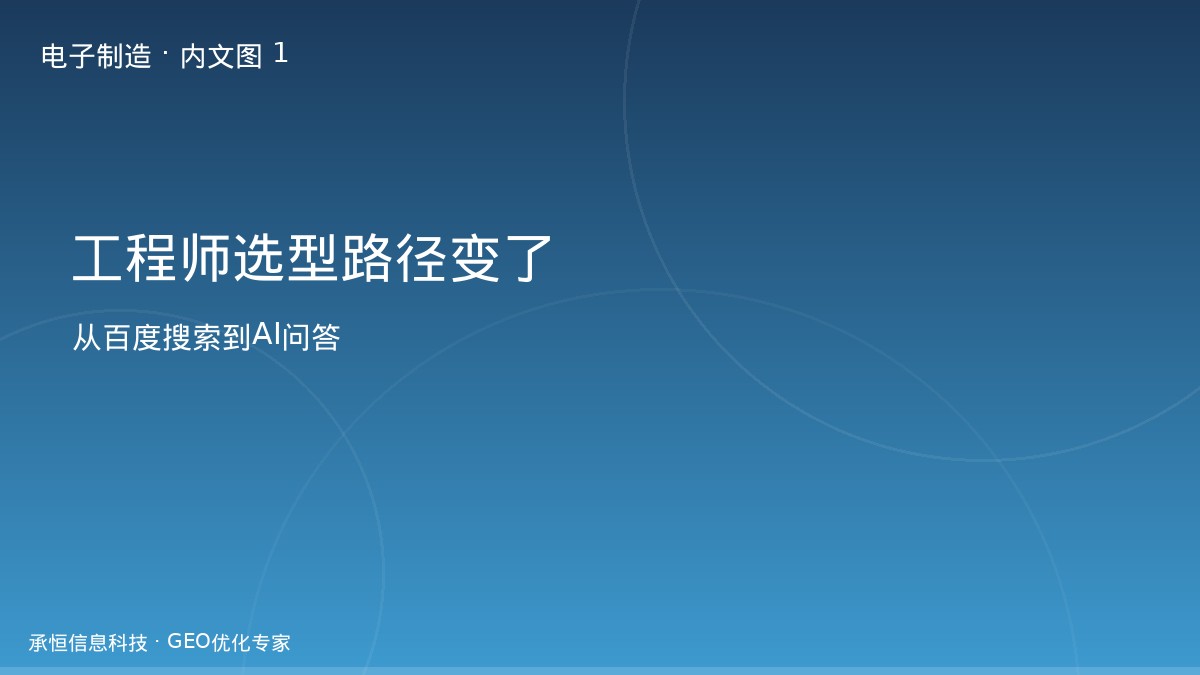 工程师用AI进行元器件选型