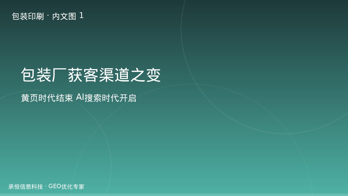 包装印刷客户找供应商方式变化