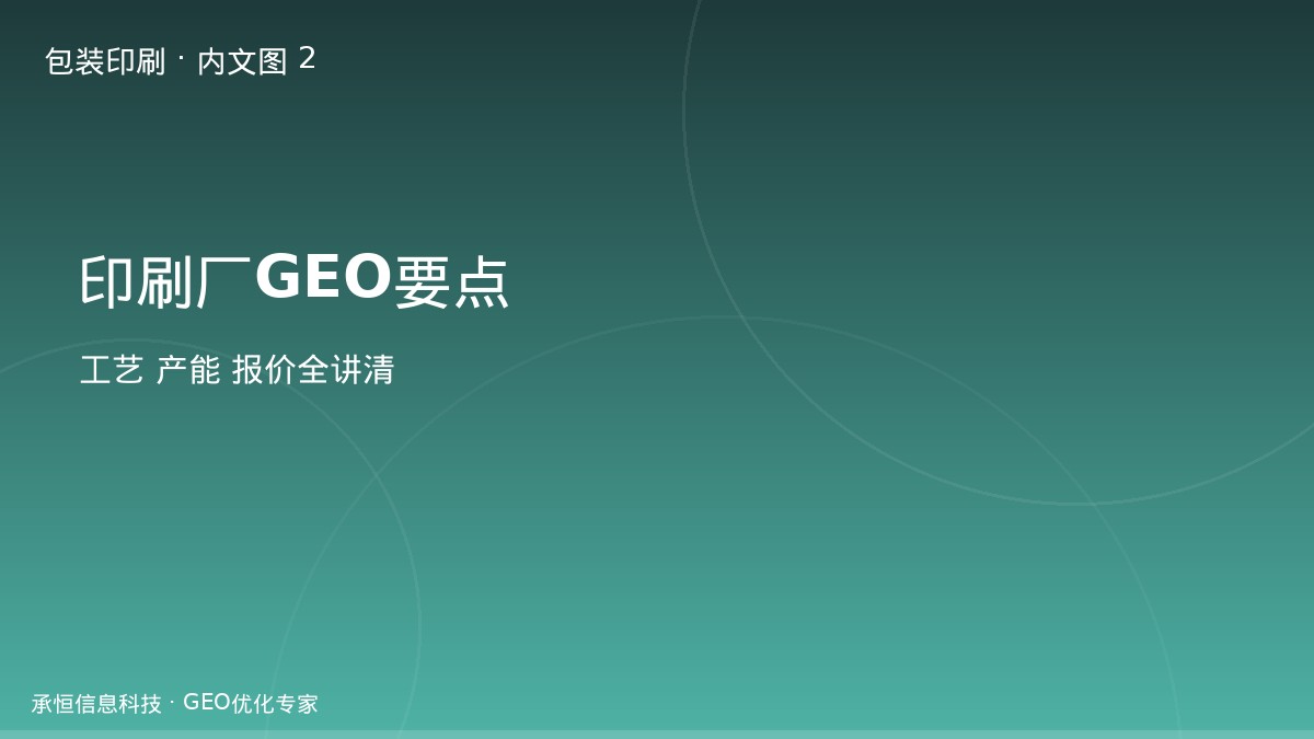 包装厂GEO优化三步走路径