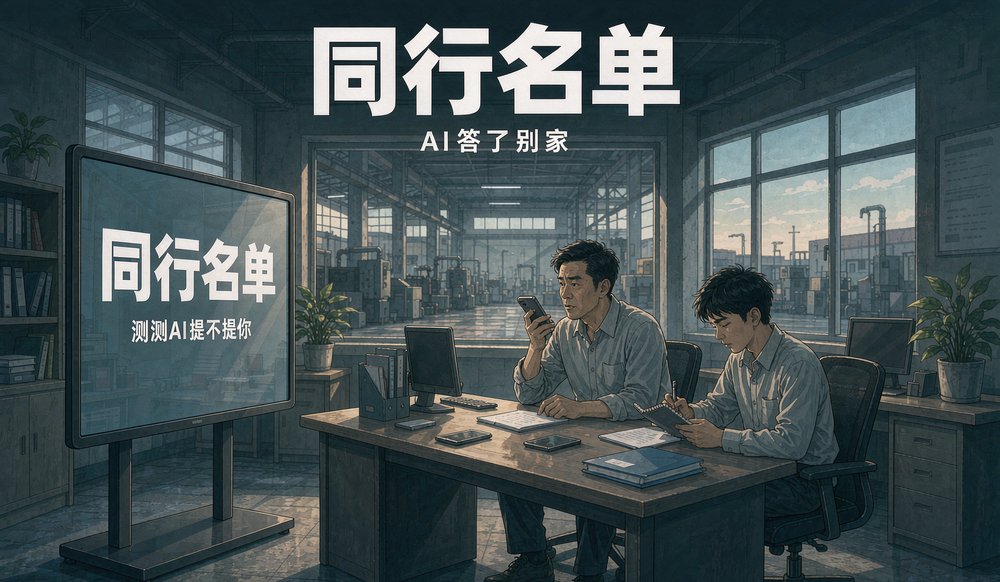 测测AI的回答里有没有你的厂子
