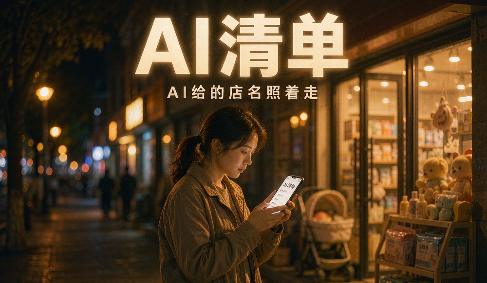 AI清单进店:零售门店承接AI推荐流量
