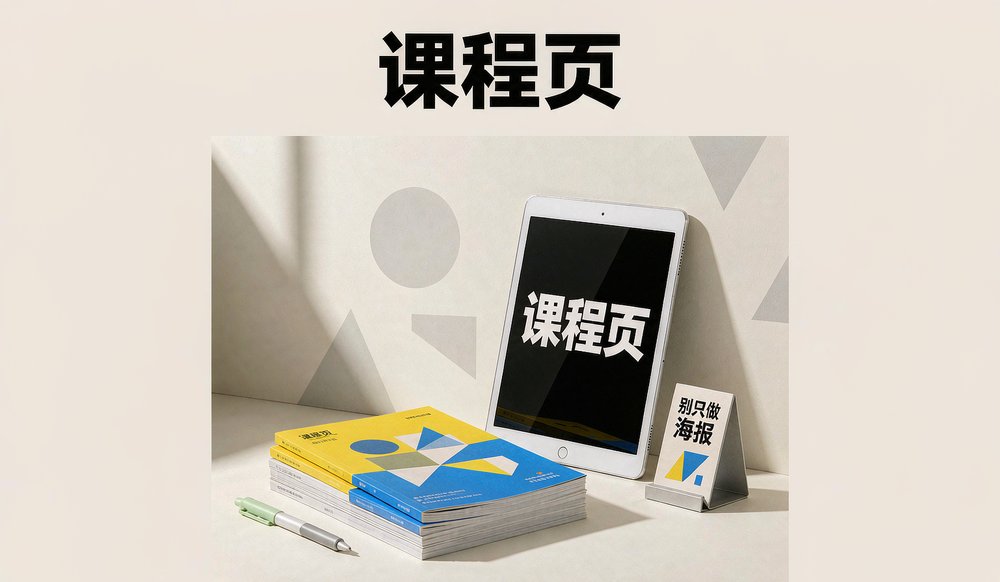 课程页别只做海报：培训机构官网AI可读改造