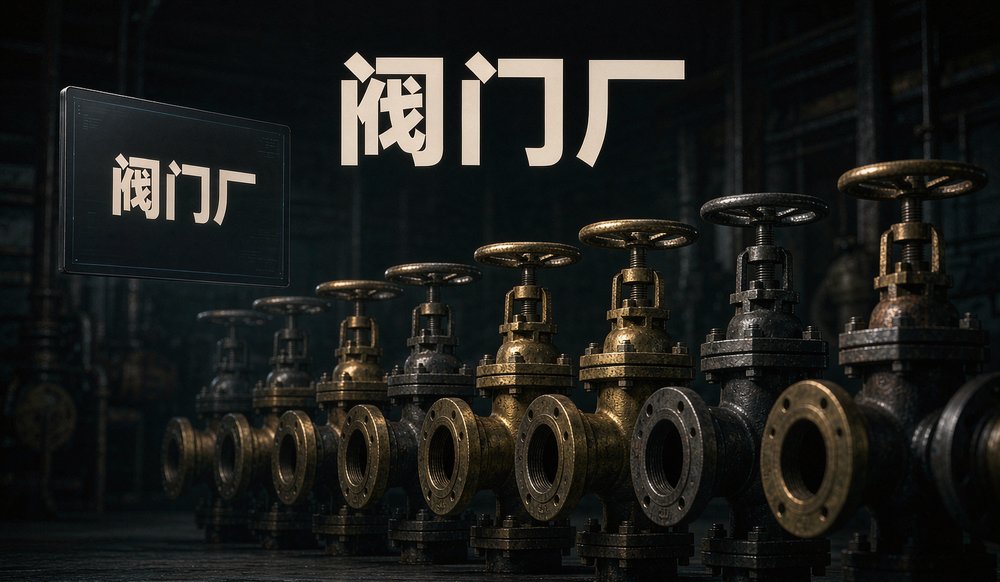 阀门厂产品陈列:工业品官网GEO改版案例