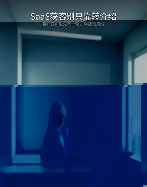 SaaS获客别只靠转介绍：官网写清这四项，AI才会替你拉客户