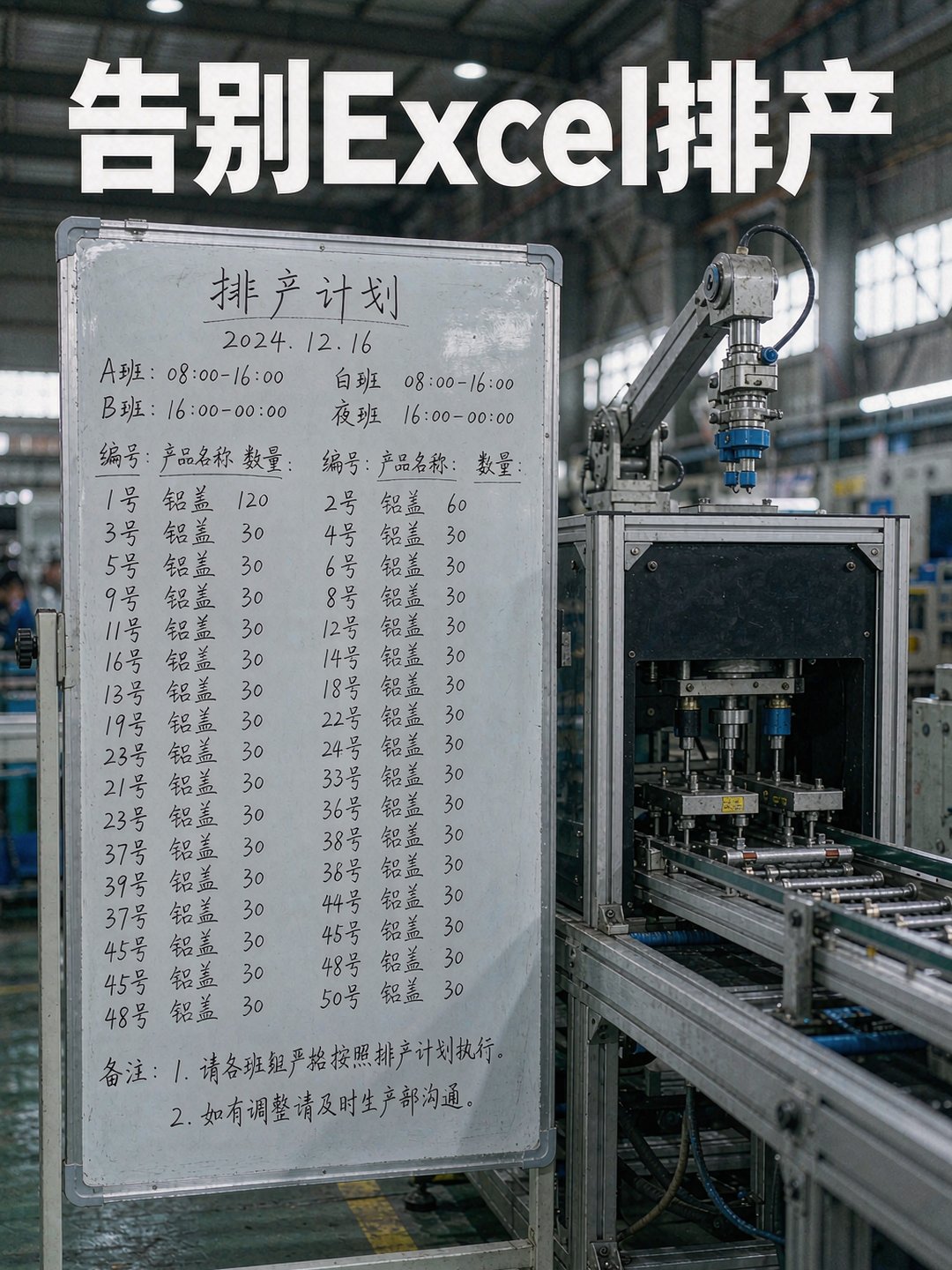 车间平板报完工生产进度实时查看