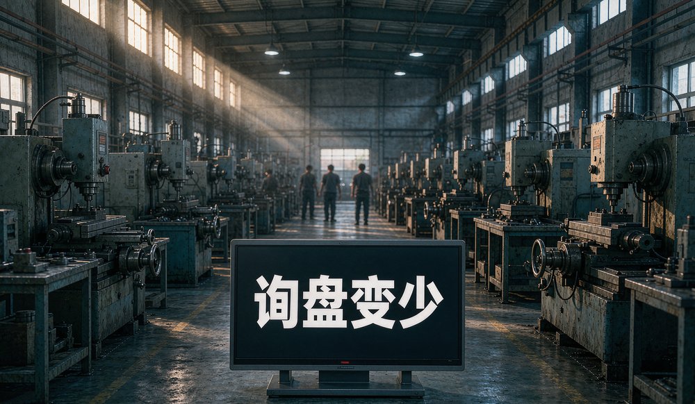 工厂获客渠道生变：车间电子屏上的询盘变少提示