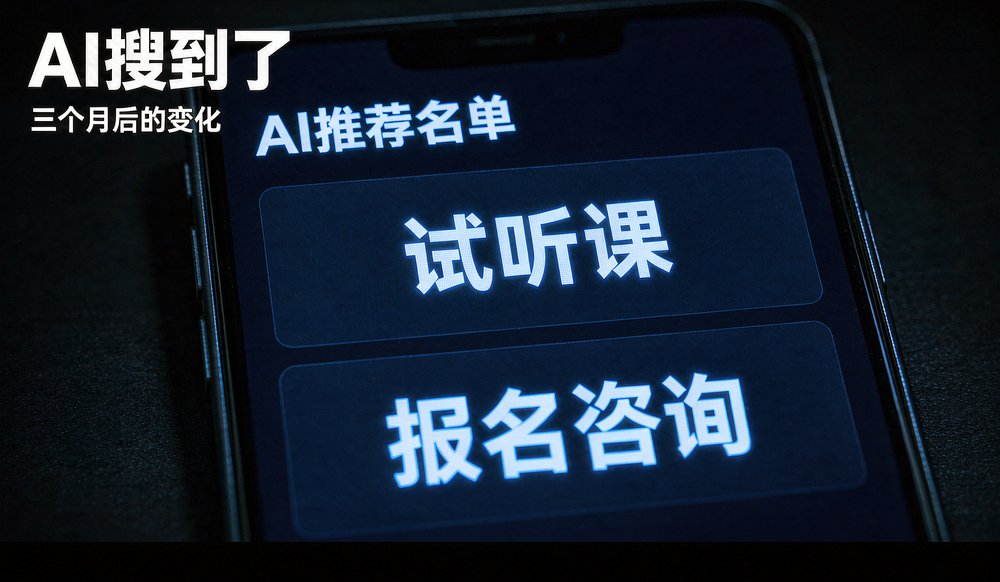 AI推荐名单:试听课与报名咨询