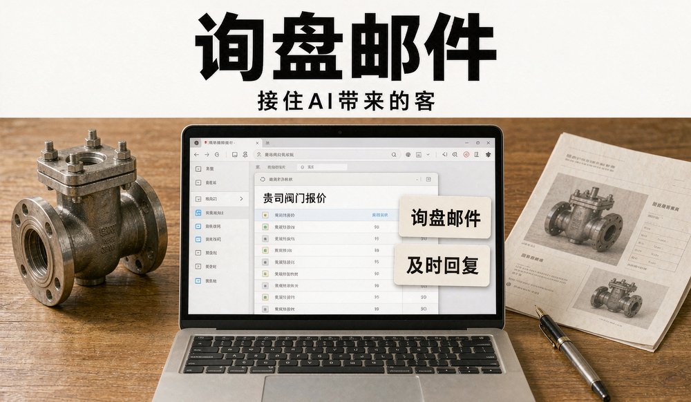 收件箱里的阀门询盘邮件