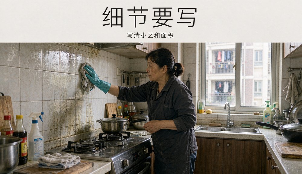 家政保洁的服务细节要写清楚