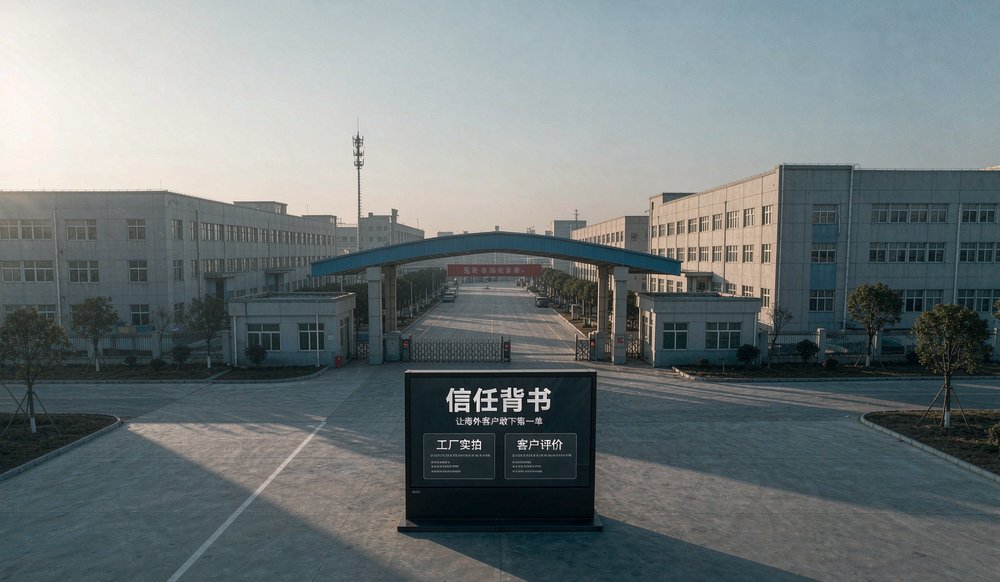 外贸独立站的信任背书:工厂实拍与客户评价