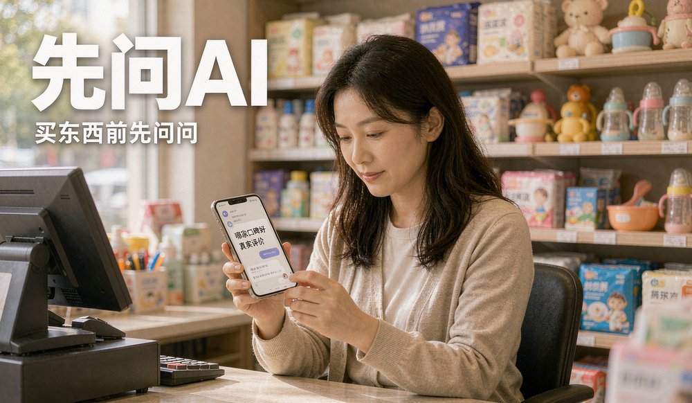 母婴店老板先问AI,零售商家要被AI推荐