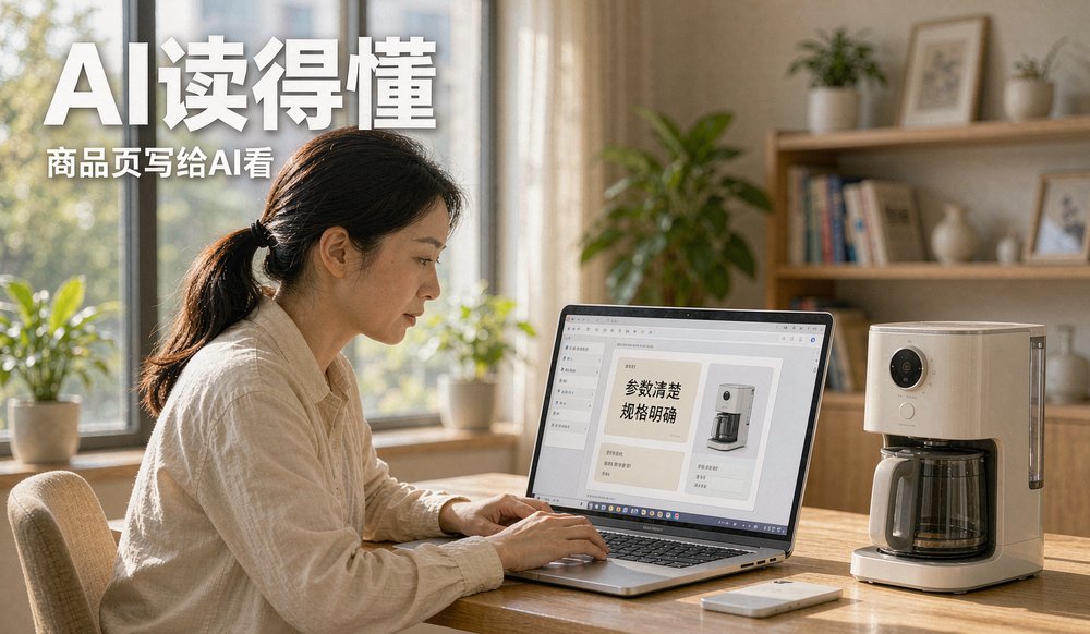 商品页参数清楚规格明确,AI才读得懂