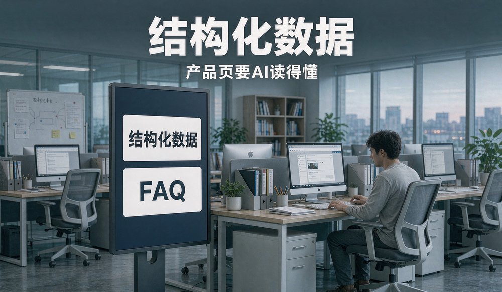 独立站产品页补上结构化数据和FAQ,AI引擎才读得懂
